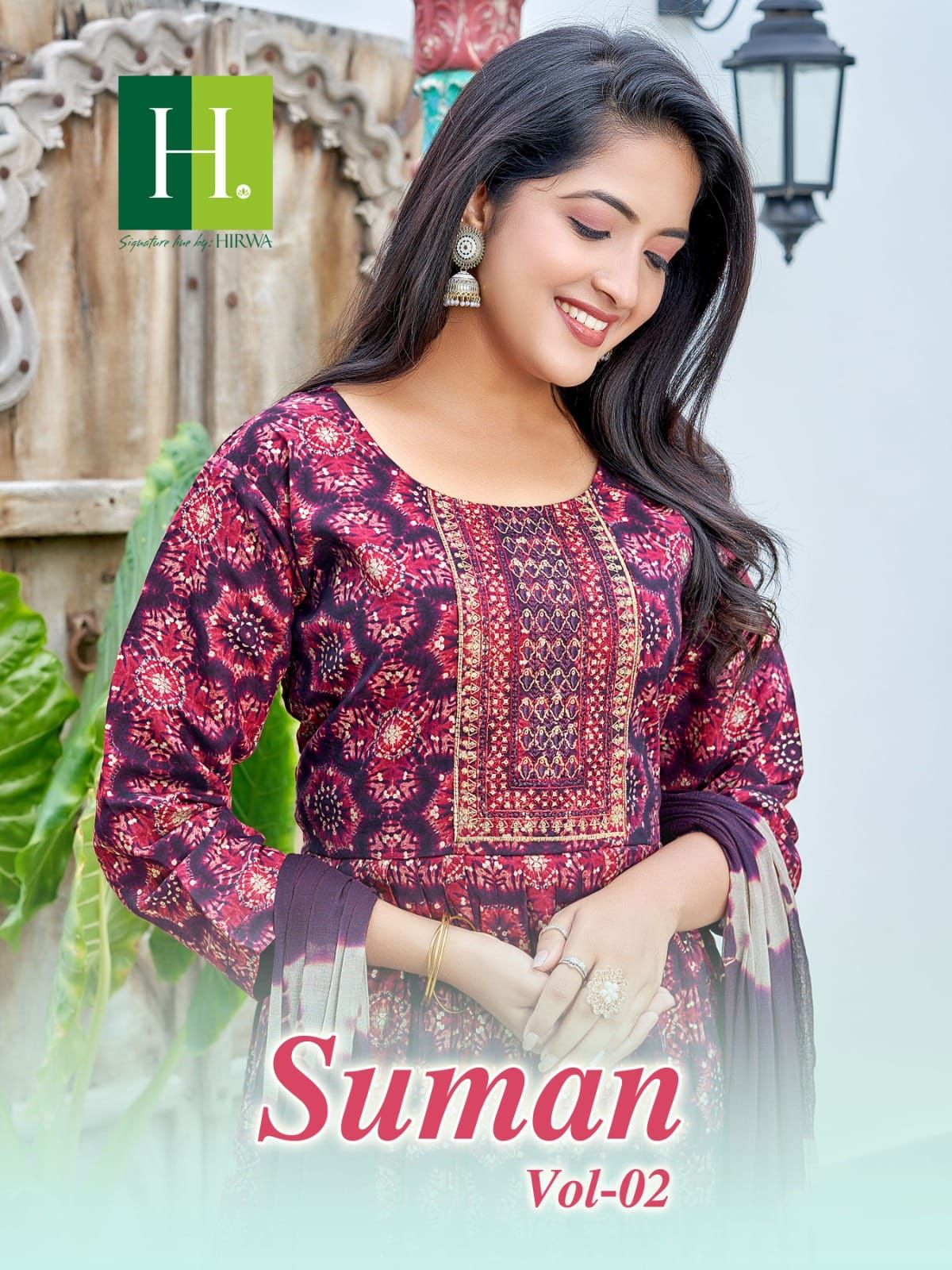 Hirwa Suman Vol 2 Printed Readymade Suits Catalog
